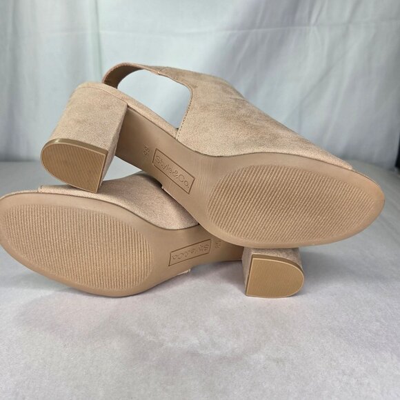 NWT Style & Co Women's Pascaal Slingback Dress Shooties - Light Taupe - Picture 6 of 8
